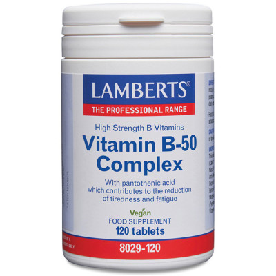 Vitamina b50 Lamberts 60 cápsulas