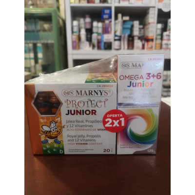 Pack protect junior + omega 3 6 junior