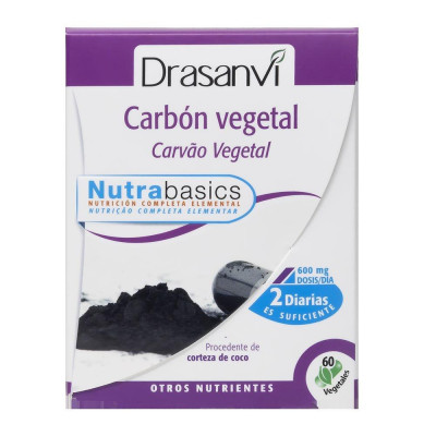 Carbón vegetal Drasanvi 60 comprimidos