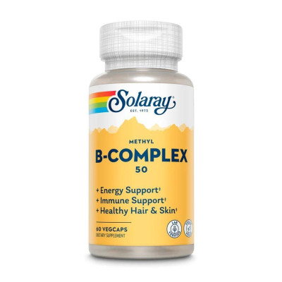 B-complex Solaray 50 cápsulas